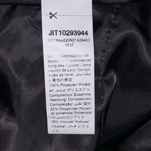 NWT SHEIN Frenchy Pearls Beaded Open Front Blazer - Picture 16 of 16